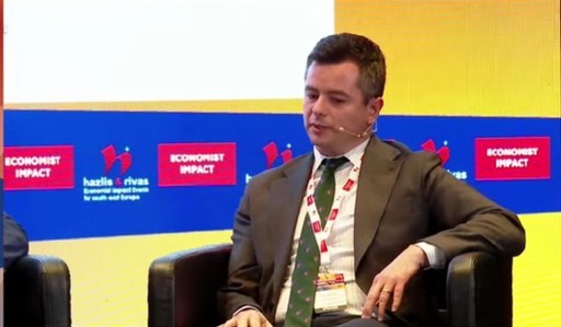 Conferinţa The Economist - Ionuţ Stanimir (BCR): Este o sarcină foarte provocatoare pentru lideri de a reorganiza totul în era inteligenţei artificiale/ Manualele de leadership de acum 10 ani sunt moarte/ Trebuie să reorganizăm aceste realităţi