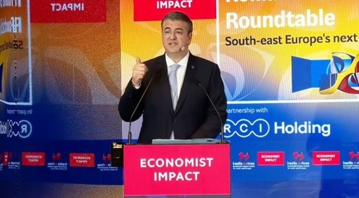 Conferinţa The Economist – Apostolos Tzitzikostas, comisar european: În Europa şi mai ales în regiunea Mării Negre, pentru coridorul nou de transport această conectivitate a căpătat noi dimensiuni