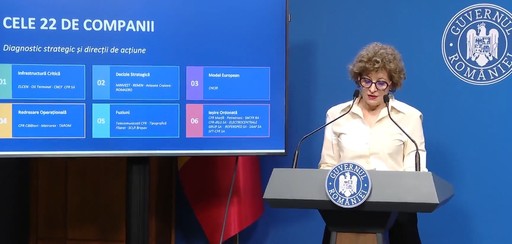 Oana Gheorghiu: Avem în România peste 1500 de companii de stat, multe dintre ele cu pierderi istorice de aproximativ 14 miliarde lei / A sosit momentul să punem capăt risipei, să luăm măsurile necesare în beneficiul României, nu al băieţilor deştepţi