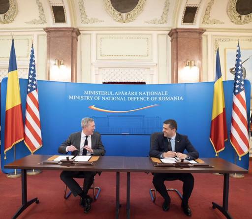 Radu Miruţă a semnat cu secretarul Forţelor Terestre ale SUA o scrisoare de intenţie pentru cooperarea în domeniul dronelor şi al sistemelor anti-dronă / România, a doua ţară din lume cu acces în timp real la platforma americană Counter-UAS Marketplace