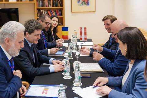 Nicuşor Dan întâlnire cu cancelarul Austriei: Am abordat teme cheie pentru a consolida legăturile dintre ţările noastre, precum şi provocările energetice, deoarece este important să găsim soluţii comune pentru crizele globale