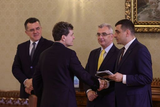 Consultări la Cotroceni - Simion, după discuţiile cu preşedintele Nicuşor Dan: Am cerut mandat pentru formarea unei guvernări