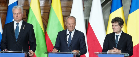 Nicuşor Dan, la finalul Summitului Flancului Estic: Am informat colegii despre progresele în privinţa hub-ului de securitate la Marea Neagră. Ne interesează programul Eastern Flank Watch şi programele din cadru financiar multianual