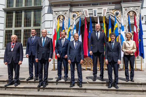 Preşedintele Nicuşor Dan, sâmbătă, în Polonia, la o reuniune găzduită de preşedinţi Poloniei, Estoniei, Letoniei şi Lituaniei / Discuţii despre întărirea securităţii europene în faţa războiului de agresiune al Rusiei împotriva Ucrainei