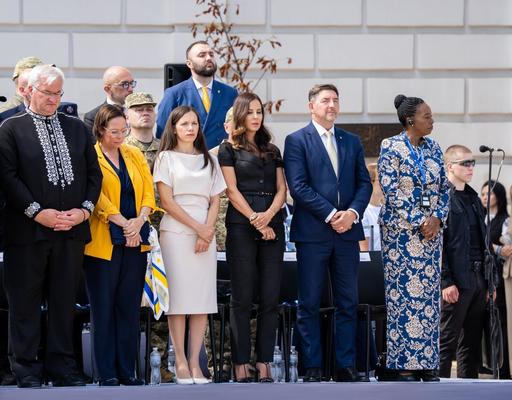 Mirabela Grădinaru, prezentă la Kiev, la invitaţia Primei Doamne a Ucrainei, Olena Zelenska, la Summitul Primelor Doamne şi al Primilor Domni