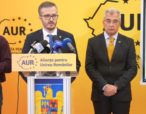 Avrămescu (AUR): Nu poţi să vorbeşti de guvern tehnocrat, atunci când trece în Parlament şi are o majoritate. Nu vom vota un guvern din care nu facem parte şi unde nu avem un program de guvernare / Pentru suspendarea preşedintelui avem 119 semnături