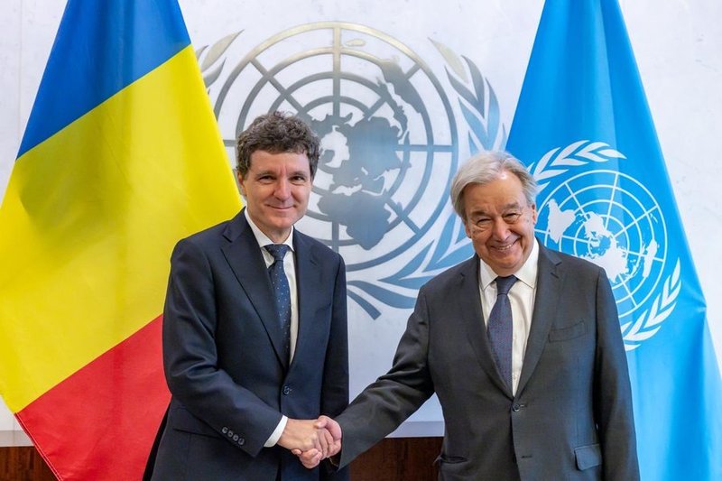 Preşedintele Nicuşor Dan s-a întâlnit cu secretarul general al ONU, Antonio Guterres: I-am transmis profunda recunoştinţă a României pentru eforturile sale neobosite de a găsi soluţii la conflictele din întreaga lume şi angajamentul ferm faţă de pace