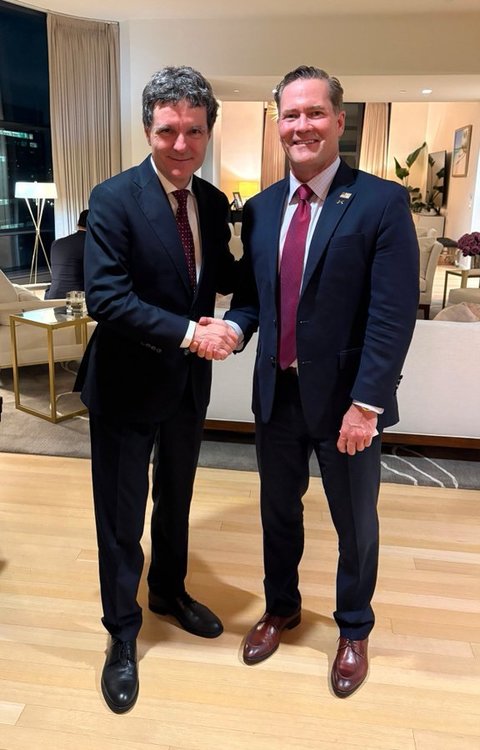 Ambasadorul Statelor Unite ale Americii la ONU, Mike Waltz, după întâlnirea cu Nicuşor Dan: Parteneri puternici în reformarea ONU