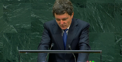 Nicuşor Dan, în intervenţia din cadrul Adunării Generale a ONU: Atrag atenţia asupra unei ameninţări la adresa democraţiilor noastre, care nu primeşte atenţia pe care o merită: manipularea prin intermediul reţelelor sociale