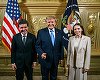 Preşedintele Nicuşor Dan, alături de Donald Trump, la New York, la recepţia pentru Adunarea Generală ONU: Ambiţia noastră este clară: să colaborăm cu Preşedintele Trump pentru a duce această relaţie specială pe noi culmi / SUA se pot baza pe România