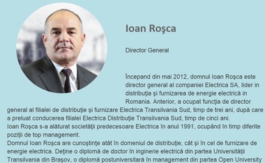 Directorul general al Electrica, demis de consiliul de administraţie şi înlocuit cu directorul financiar