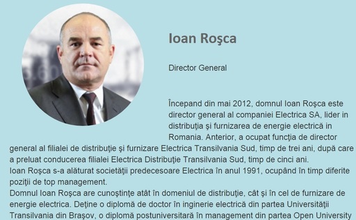 Directorul general al Electrica, demis de consiliul de administraţie şi înlocuit cu directorul financiar