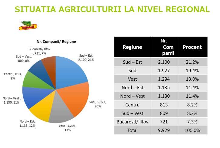 Studiu: Primăvara ploioasă anunţă cel mai bun an în agricultură din ultimul deceniu