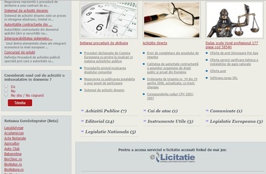 UTI Grup: Întârzierea în livrarea noului sistem de licitaţii publice SICAP este cauzată de modificări legislative la nivel european şi naţional 