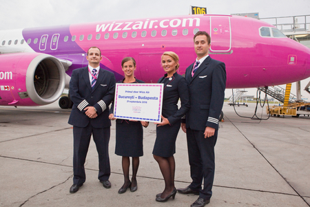 Wizz Air a introdus o nouă cursă pe ruta Bucureşti-Budapesta 