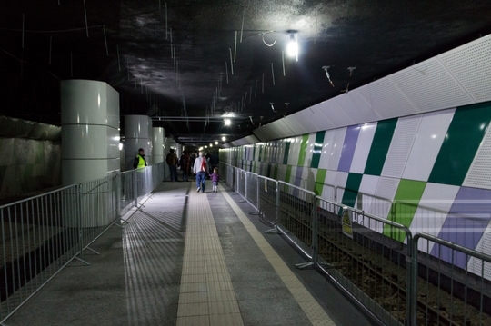 Staţia de metrou Laminorului (Foto: Inquam Photos / Mircea Manole)