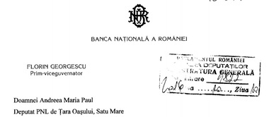 BNR: Legea conversiei creditelor în franci ar avea ca efect devalorizarea leului şi creşterea dobânzilor, ar forţa băncile să cumpere din piaţă 1,2 miliarde euro. Legea poate fi considerată o expropriere forţată a băncilor