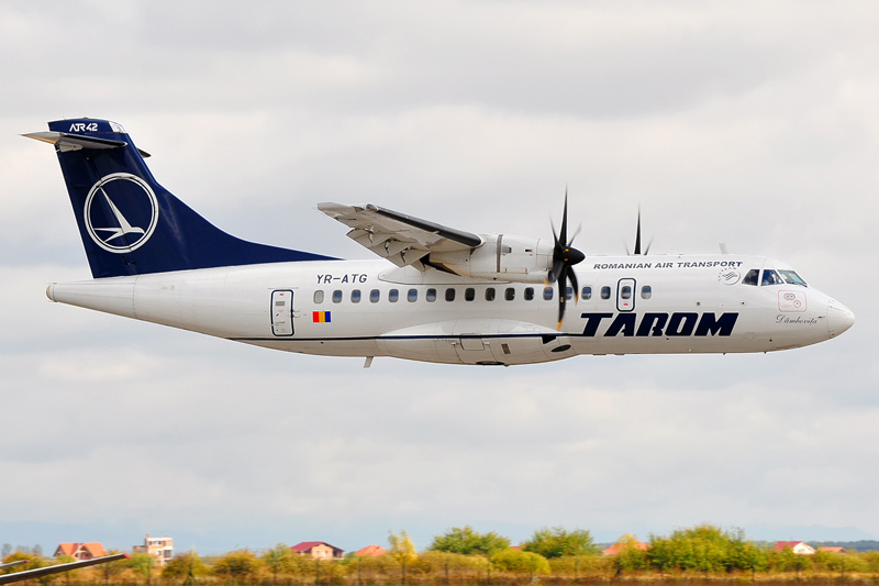 Tarom va primi o ofertă de la ATR pentru a închiria două aeronave de generaţie nouă