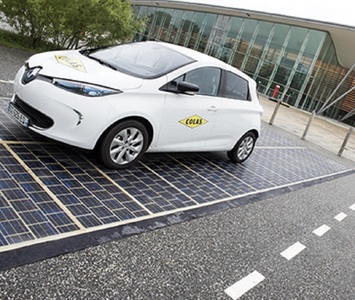 O subsidiară a Bouygues va construi panouri solare încorporabile în drumuri