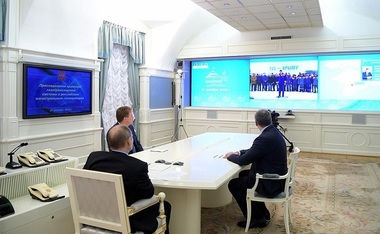 Rusia a inaugurat o conductă de gaze naturale către Crimeea