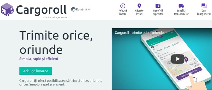 Un startup românesc lansează prima platformă online din ţară unde expeditorii pot cumpăra prin licitaţie oferte de transport 