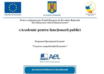 Curtea de Conturi: Platforma eAcademie a costat 5,9 milioane lei şi a fost folosită doar de 55 de funcţionari. Prejudiciul total pentru buget depăşeşte 11 milioane lei