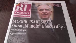 România Liberă: Mugur Isărescu a dat zeci de note la Securitate despre colegi şi diplomaţi, sub numele de cod "Manole". Isărescu: Insinuări din partea unor oameni care şi-au făcut un subiect cotidian din persoana mea