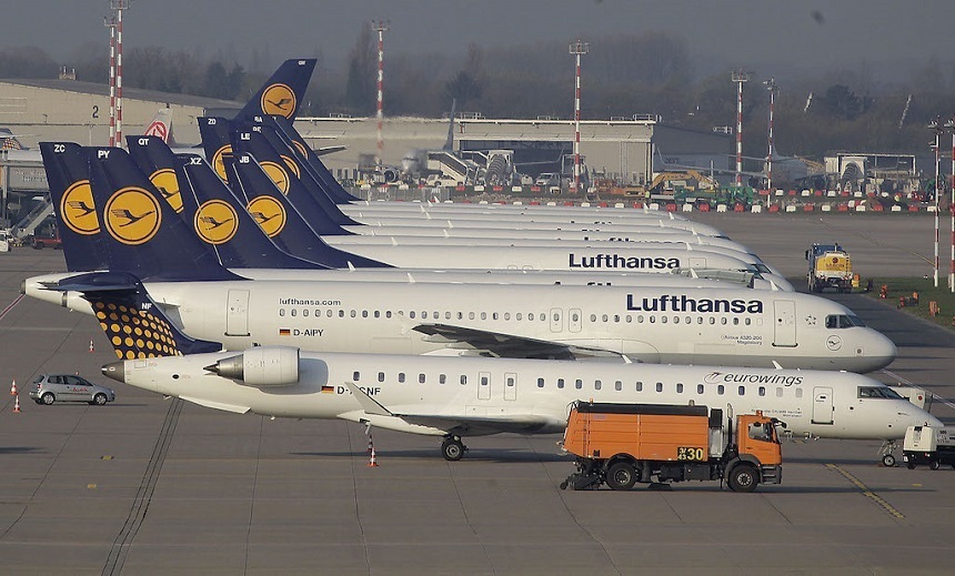 Profitul net al Lufthansa a crescut cu 4,6% în 2016; acţiunile au urcat cu 3,8% în urma informaţiei