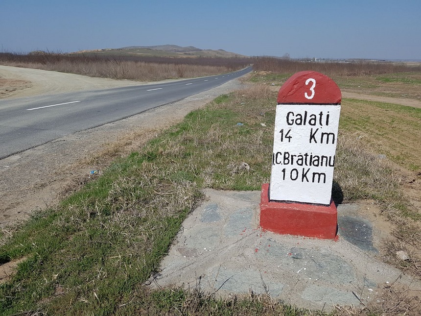 Drumul naţional 22E, care leagă judeţele Tulcea şi Galaţi, reabilitat printr-o investiţie de aproximativ 65 de milioane de lei - FOTO