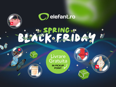 Elefant.ro anunţă reduceri de până la 90% la ediţia de primăvară a Black Friday 