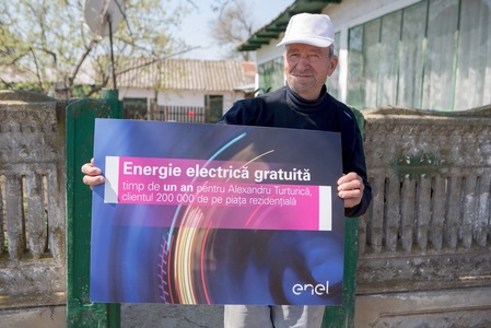 Enel a ajuns la 200.000 de clienţi rezidenţiali în România, pe piaţa concurenţială de energie electrică 