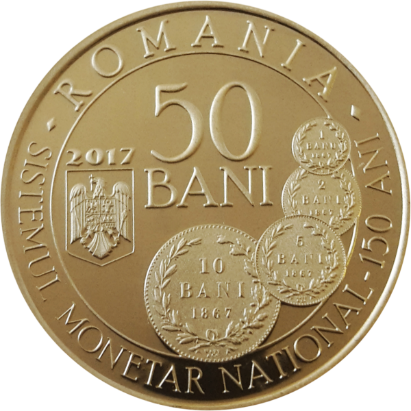 BNR lansează patru monede la aniversarea a 150 de ani de la adoptarea legii pentru înfiinţarea unui nou sistem monetar