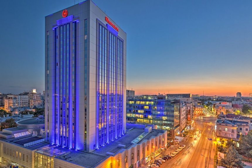Hotelul Sheraton din Bucureşti a încheiat 2016 cu o cifră de afaceri de 10 milioane euro şi estimează o creştere cu 20% în acest an