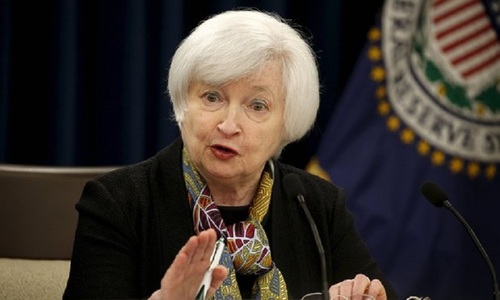 Şefa Rezervei Federale americane, Janet Yellen, pare să fi ieşit din cursa pentru un nou mandat la conducerea instituţiei