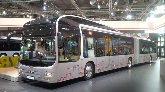 MAN anticipează că autobuzele sale electrice vor costa circa 500.000 de euro, de 2,5 ori mai mult faţă de cele convenţionale