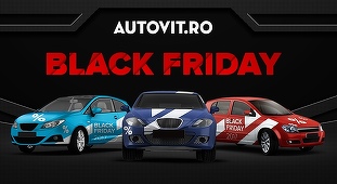 BLACK FRIDAY Autovit.ro: Valoarea maşinilor aflate la reducere ajunge la 6,9 milioane de euro 