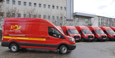 Parcul auto al Poştei Române se măreşte cu 180 de autoutilitare. Flota companiei de stat va depăşi 1.000 de autovehicule