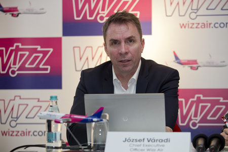 Directorul executiv al Wizz Air: 2017 a fost un an al expansiunii masive pentru Wizz Air; numărul pasagerilor a crescut cu 28% şi au fost lansate 17 noi rute din România