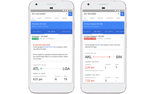 Google foloseşte inteligenţa artificială pentru a estima întârzierile avioanelor