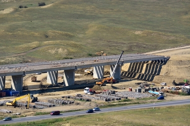 Ministrul Transporturilor, despre Autostrada Sebeş - Turda: Mi-am fixat ca obiectiv ca în cursul lunii mai două segmente să fie deschise circulaţiei