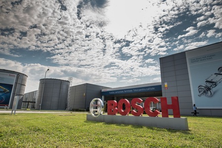 Bosch România a înregistrat anul trecut o creştere de 57% a vânzărilor totale nete, până la 4,2 miliarde lei 