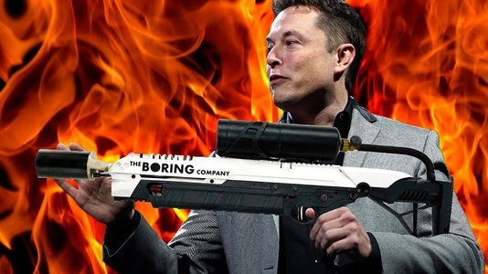 The Boring Company, a miliardarului Elon Musk, a livrat primele sale 1.000 de aruncătoare de flăcări