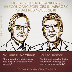 Americanii William Nordhaus şi Paul Romer au primit premiul Nobel pentru Economie 