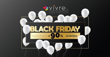 Reduceri de Black Friday la Vivre începând din 15 noiembrie