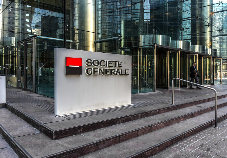 Societe Generale a fost amendată în SUA cu 1,34 miliarde de dolari pentru încălcarea legislaţiei referitoare la sancţiuni