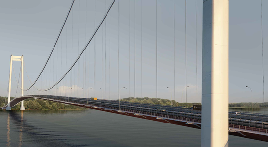 Italienii de la Fincantieri vor lua parte la construirea celui mai lung pod suspendat din România 