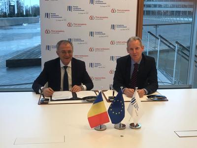 BEI acordă 50 de milioane de euro pentru finanţarea unei noi conducte care va conecta resursele de gaze naturale ale României de la ţărmul Mării Negre cu reţeaua naţională de transport de gaz şi cu coridorul BRUA