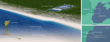 Black Sea Oil & Gas demarează proiectul de gaze naturale Midia din Marea Neagră, evaluat la 400 milioane dolari 