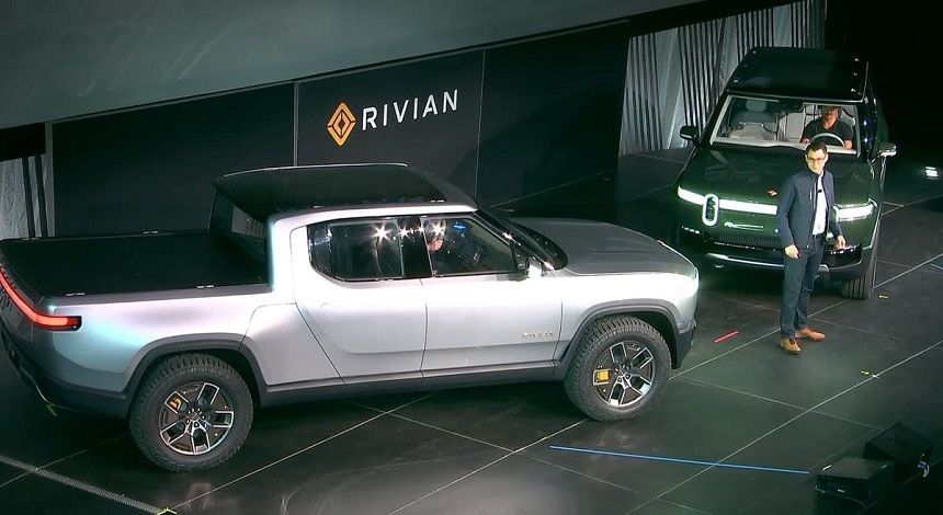 Amazon investeşte masiv în producătorul de camionete electrice Rivian, rivalul Tesla 