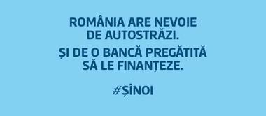 ”România vrea autostrăzi”: BCR se alătură protestului